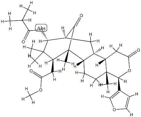 (4R,6aβ,12aα,12bβ)-4β-(3-Furanyl)tetradecahydro-4aβ,7,9,9-tetramethyl-10α-(2-methyl-1-oxopropoxy)-2,13-dioxo-7β,11β-methano-2H-cycloocta[f][2]benzopyran-8β-acetic acid methyl ester