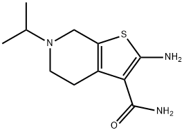 2-氨基-6-(丙-2-基)-4,5,6,7-四氢噻吩并[2,3-C]吡啶-3-甲酰胺