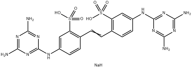 disodium 4,4'-bis[(4,6-diamino-1,3,5-triazin-2-yl)amino]stilbene-2,2'-disulphonate