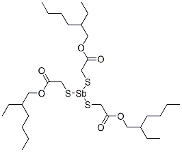 2-ethylhexyl 10-ethyl-4-[[2-[(2-ethylhexyl)oxy]-2-oxoethyl]thio]-7-oxo-8-oxa-3,5-dithia-4-stibatetradecanoate