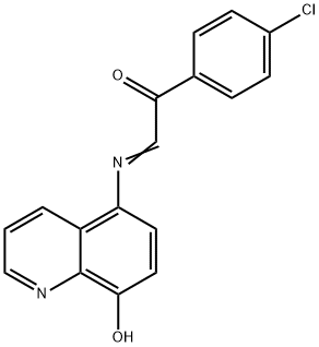 4'-Chloro-α-[(8-hydroxy-5-quinolyl)imino]acetophenone