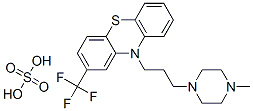 10-[3-(4-methyl-1-piperazinyl)propyl]-2-(trifluoromethyl)phenothiazine sulphate