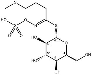 (2R,3R,4S,5R,6S)-3,4,5-trihydroxy-2-(hydroxymethyl)-6-(C-(3-methylsulf anylpropyl)-N-sulfonatooxy-carbonimidoyl)sulfanyl-oxane
