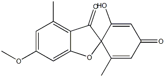 2'-Hydroxy-6-methoxy-4,6'-dimethylspiro[benzofuran-2(3H),1'-[2,5]cyclohexadiene]-3,4'-dione