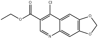 8-氯[1,3]二噁唑并[4,5-G]喹啉-7-甲酸乙酯