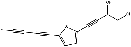 1-氯-4-(5-(1,3-戊二炔基)-2-噻吩基)-3-丁炔-2-醇
