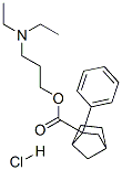 3-(diethylamino)propyl 2-phenylbicyclo[2.2.1]heptane-2-carboxylate hydrochloride