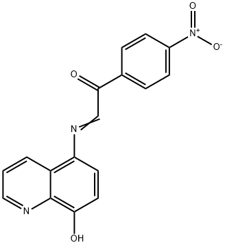 α-[(8-Hydroxy-5-quinolyl)imino]-4'-nitroacetophenone