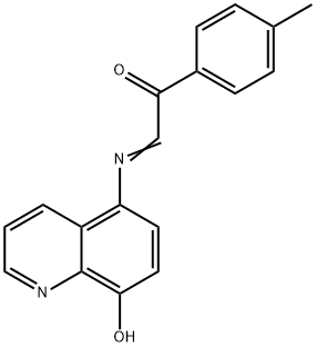 α-[(8-Hydroxy-5-quinolyl)imino]-4'-methylacetophenone