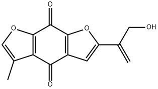 5-Methyl-2-[1-(hydroxymethyl)ethenyl]benzo[1,2-b:5,4-b']difuran-4,8-dione