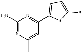 4-(5-BROMO-2-THIENYL)-6-METHYL-2-PYRIMIDINAMINE