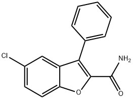 5-氯-3-苯基苯并呋喃-2-甲酰胺