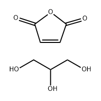 2,5-呋喃二酮与1,2,3-丙三醇的聚合物