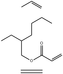 2-Propenoic acid, 2-ethylhexyl ester, polymer with ethene and 1-propene