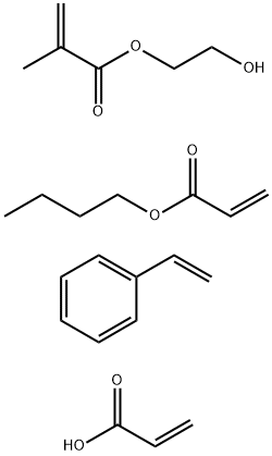 苯乙烯与丙烯酸丁酯、甲基丙烯酸-2-羟乙酯和丙烯酸的聚合物