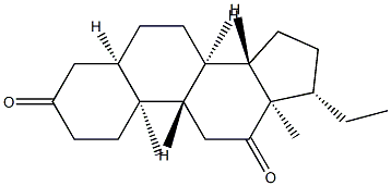 5β-Pregnane-3,12-dione