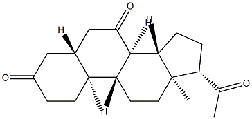 5α-Pregnane-3,7,20-trione