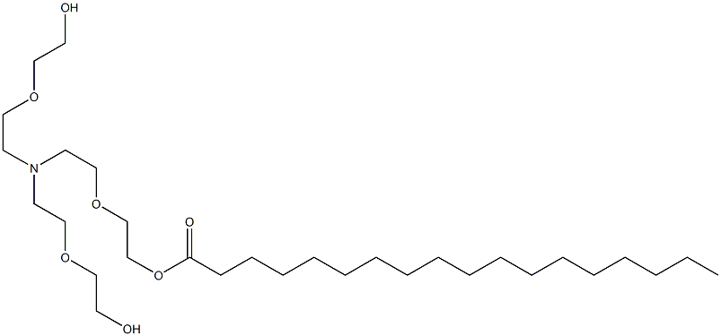 Α,Α',Α''-(次氮基三-2,1-亚乙基)双(Ω-羟基)聚(氧-1,2-亚乙基)单十八烷酸酯