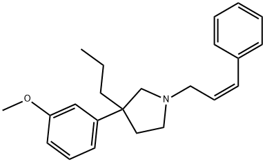 3-(3-Methoxyphenyl)-1-(3-phenyl-2-propenyl)-3-propylpyrrolidine