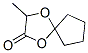 1,4-Dioxaspiro[4.4]nonan-2-one,  3-methyl-
