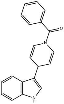 1-benzoyl-1,4-dihydro-4-(1H-indol-3-yl)pyridine