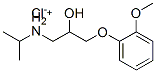 [2-hydroxy-3-(2-methoxyphenoxy)propyl]isopropylammonium chloride