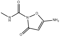 2(3H)-Isoxazolecarboxamide,  5-amino-N-methyl-3-oxo-