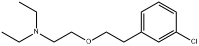 2-[2-(3-chlorophenyl)ethoxy]-N,N-diethyl-ethanamine