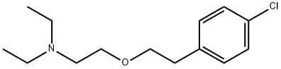 2-[2-(4-chlorophenyl)ethoxy]-N,N-diethyl-ethanamine