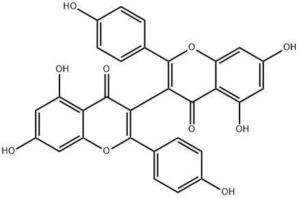 4',4''',5,5'',7,7''-Hexahydroxy-3,3''-biflavone