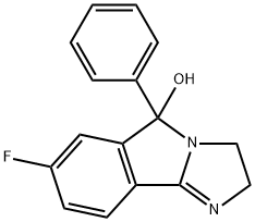 7-Fluoro-2,5-dihydro-5-phenyl-3H-imidazo[2,1-a]isoindol-5-ol