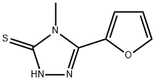 5-(2-呋喃基)-4-甲基-4H-1,2,4-三唑-3-基氢硫化物