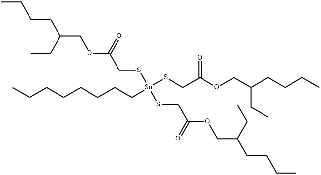 2-ethylhexyl 10-ethyl-4-[[2-[(2-ethylhexyl)oxy]-2-oxoethyl]thio]-4-octyl-7-oxo-8-oxa-3,5-dithia-4-stannatetradecanoate