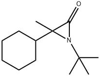 1-tert-Butyl-3-cyclohexyl-3-methylaziridin-2-one