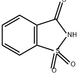 1,2-苯异噻唑-3-(2H)-硫酮-1,1-二氧化物