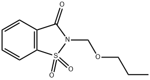 2-(Propoxymethoxy)-1,2-benzisothiazol-3(2H)-one 1,1-dioxide