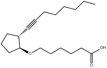 6-[(2R)-2-oct-1-ynylcyclopentyl]oxyhexanoic acid