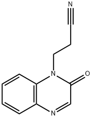3-(2-oxoquinoxalin-1(2H)-yl)propanenitrile