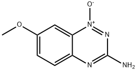 1,2,4-BENZOTRIAZIN-3-AMINE, 7-METHOXY-, 1-OXIDE