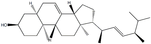 (22E)-5β-Ergosta-7,22-dien-3α-ol