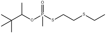 Methylphosphonothioic acid S-[2-(ethylthio)ethyl]O-(1,2,2-trimethylpropyl) ester