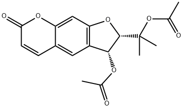 (2S)-3α-Acetoxy-2α-(1-acetoxy-1-methylethyl)-2,3-dihydro-7H-furo[3,2-g][1]benzopyran-7-one
