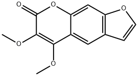 5,6-Dimethoxy-7H-furo[3,2-g][1]benzopyran-7-one