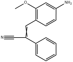 4'-Amino-2'-methoxy-α-stilbenecarbonitrile