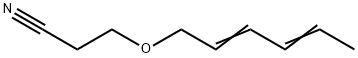 3-(2,4-Hexadienyloxy)propanenitrile
