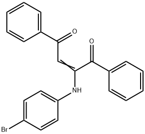 2-(p-Bromoanilino)-1,4-diphenyl-2-butene-1,4-dione