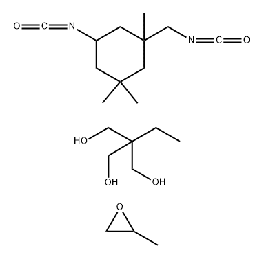 1,3-Propanediol, 2-ethyl-2-(hydroxymethyl)-, polymer with 5-isocyanato-1-(isocyanatomethyl)-1,3,3-trimethylcyclohexane and methyloxirane