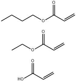 2-丙烯酸与2-丙烯酸丁酯和2-丙烯酸乙酯的聚合物