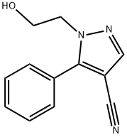1-(2-羟乙基)-5-苯基-1H-吡唑-4-甲腈