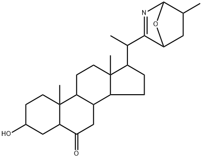 (20ξ,25ξ)-23,26-Epoxy-3β-hydroxy-16,28-seco-5α-solanid-22(28)-en-6-one